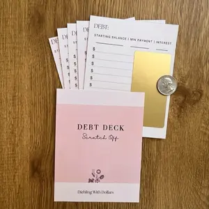 Strach Off Debt Deck - Gamify and Strategize Your Debt Payoff Journey