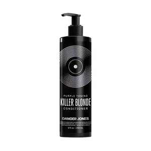 Danger Jones Killer Blonde - Instant No-Yellow Purple Toning Conditioner for Icy Blondes - Haircare, 8 oz