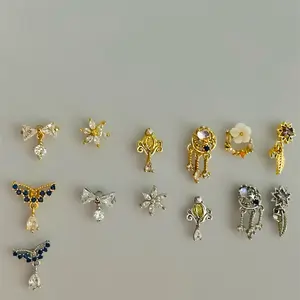 Helix Piercing Jewelry 2Pcs Stainless Steel Screw Dangle Stud Earrings - Durable Tarnish-Resistant Design for Elegant Outfits 20G 6mm Length