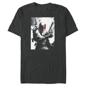 Men's Star Wars: A New Hope Boba Fett in Battle T-Shirt
