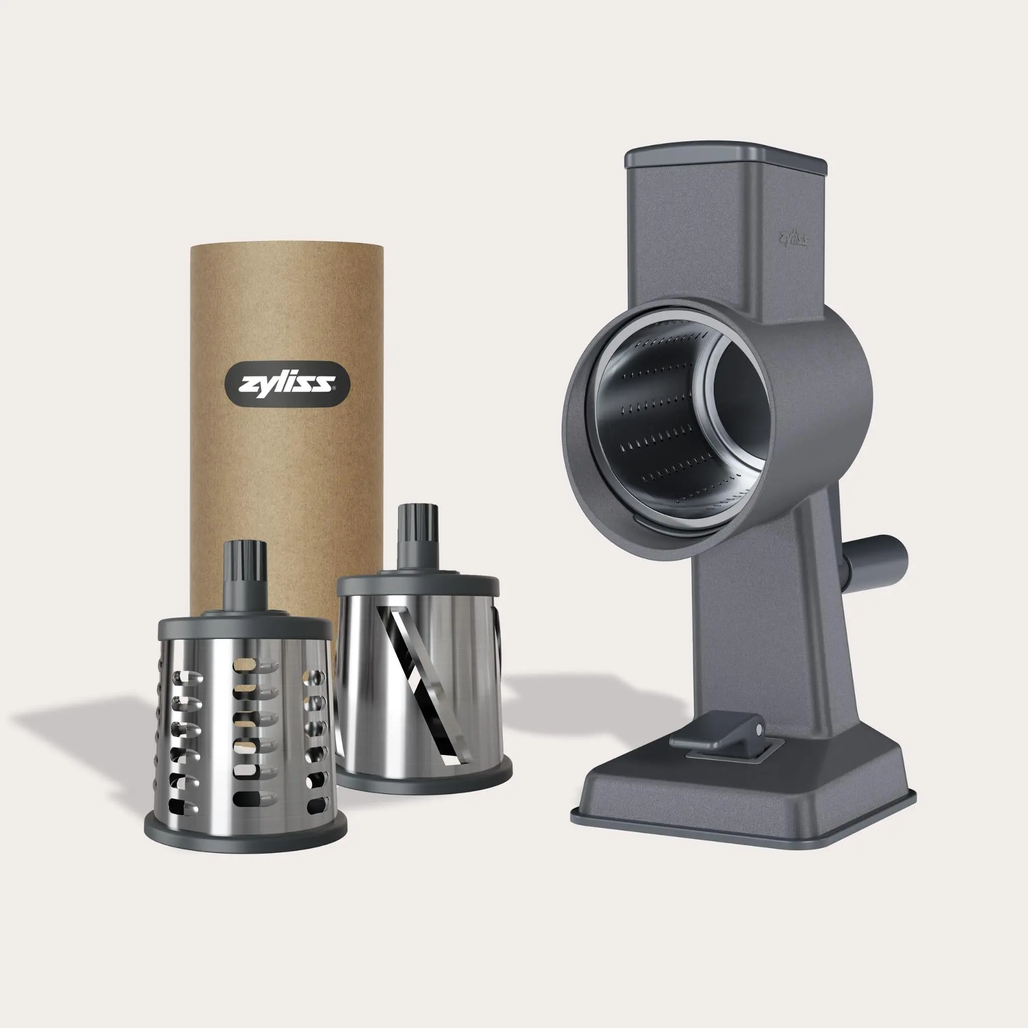 Zyliss Gourmet Drum Grater Set