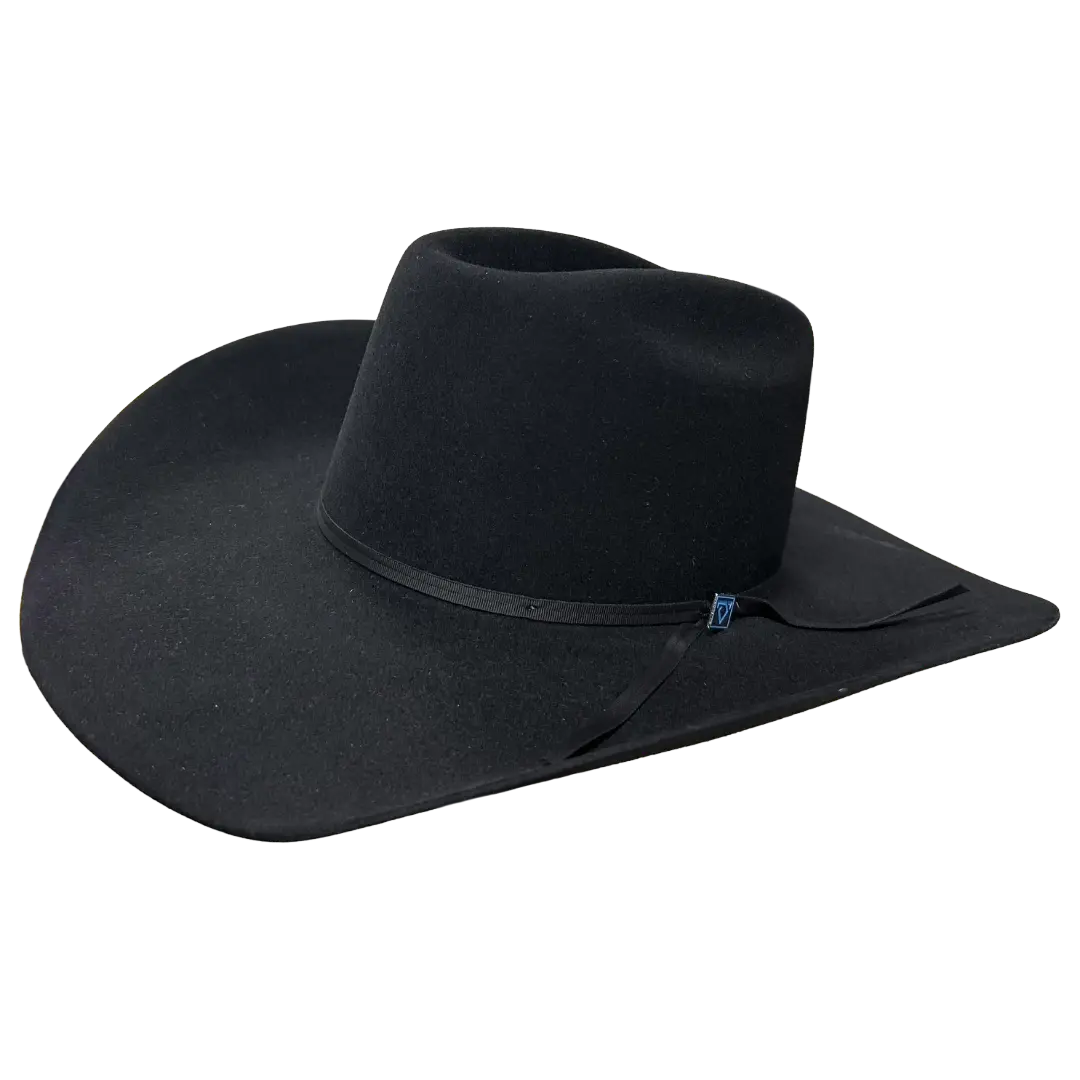 Resistol X Cody Johnson Barton Black Wool Felt Western Hat RFBRTN-CJ4207