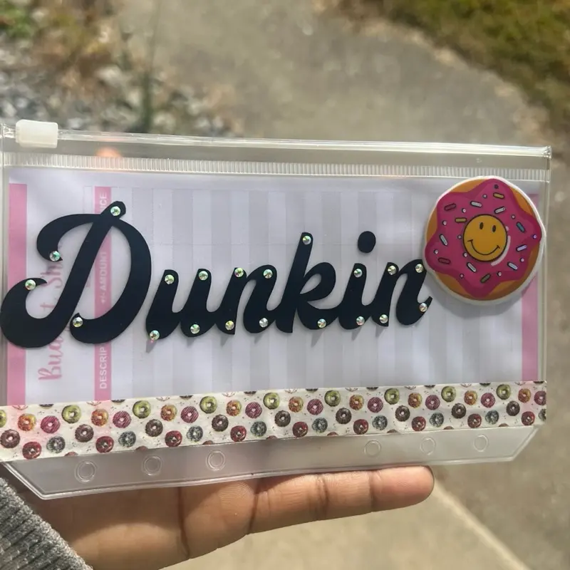 Dunkin cash envelope