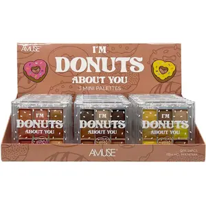 Paleta de Sombras de Ojos I'M Donuts About You Amuse - Venta al por Mayor Display 24 Unidades (FK9747MIX)