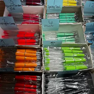 10 blank beadable pens