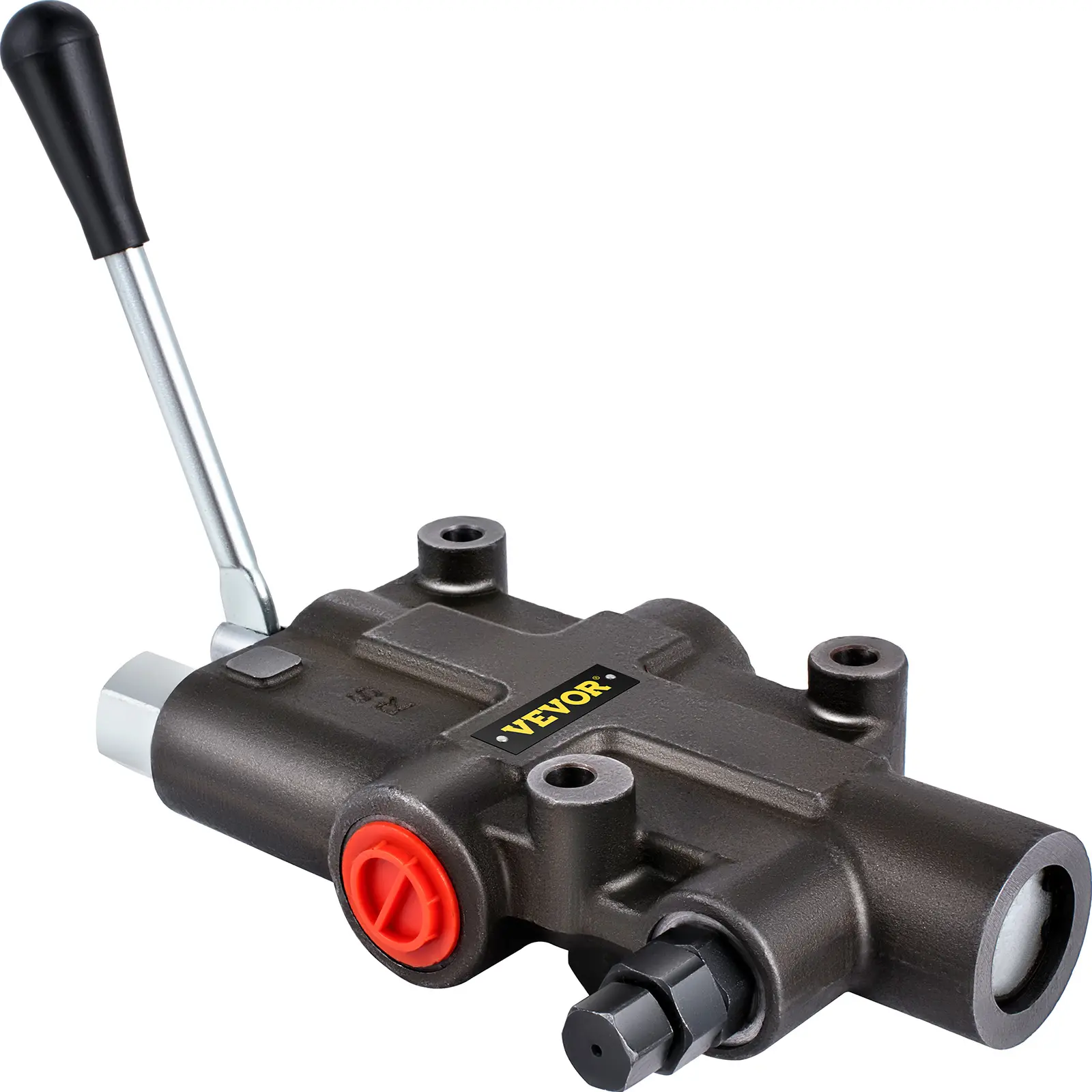 【summerfinds】VEVOR Hydraulic Directional Control Valve, 1 Spool Hydraulic Spool Valve, 21 GPM Hydraulic Loader Valve, 3625 PSI Directional Control Valve, Hydraulic Valves And Controls For Tractors Loaders Tanks