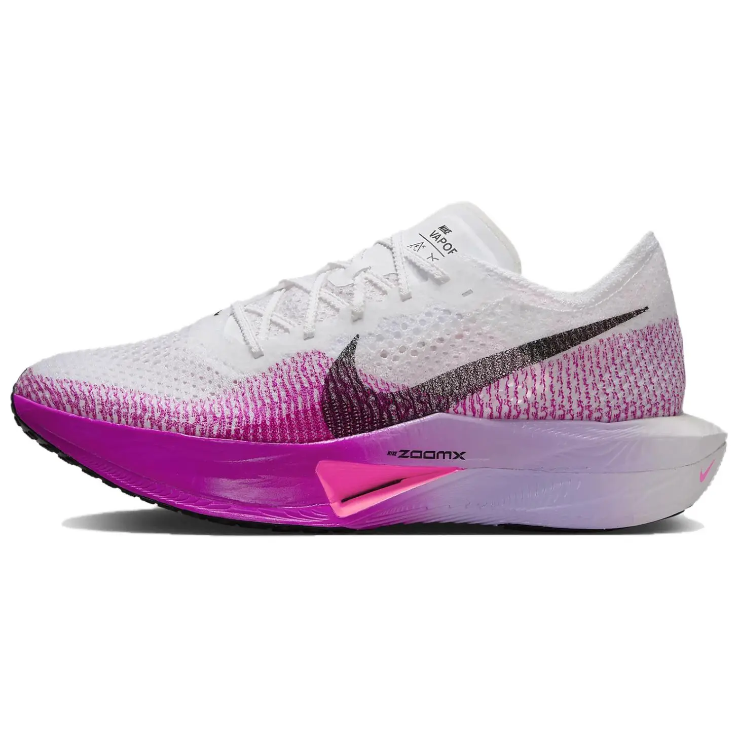 Nike ZoomX Vaporfly 3 Vivid Purple Low Top Running Shoes Unisex DV4129-104