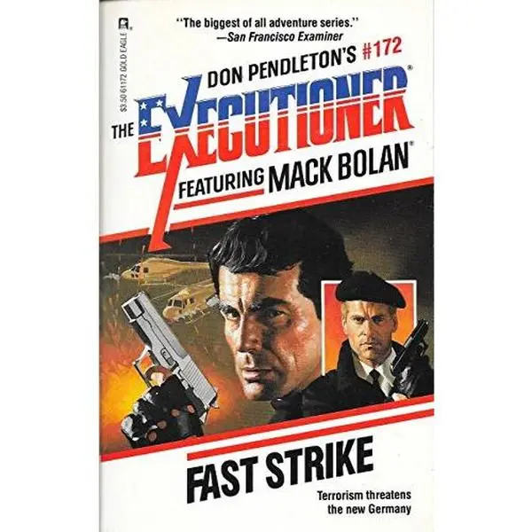 USED Book - Fast Strike #172 : The Executioner (Mack Bolan: the Executioner) by Pendleton (Paperback) - english