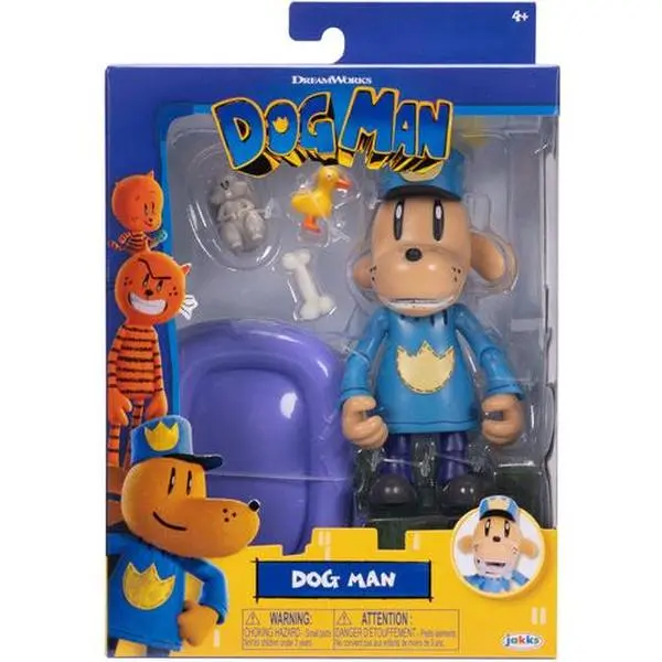 Dog Man 5in figurine/statue 4pc Wave 2 Asst  [COLLECTIBLES] Action figurine/statue