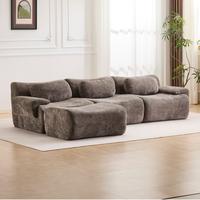 Dark Grey - 3 Seater + 1 Ottoman (113.9“)