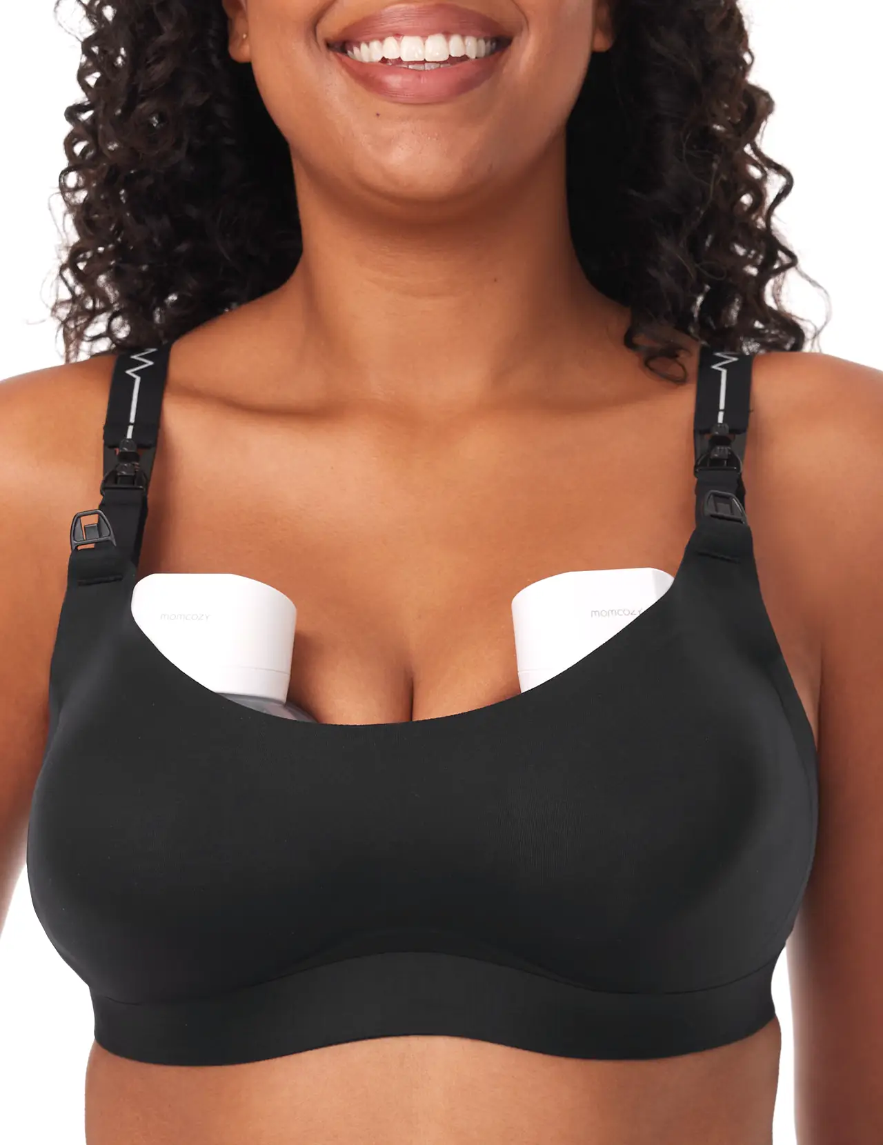 Momcozy Pumping Bra for Wearable Breast Pump, HF020 Nursing & Pumping Bra in One, Hands Free Pump Bra Suitable for M5, S12 Pro, etc maternity undies