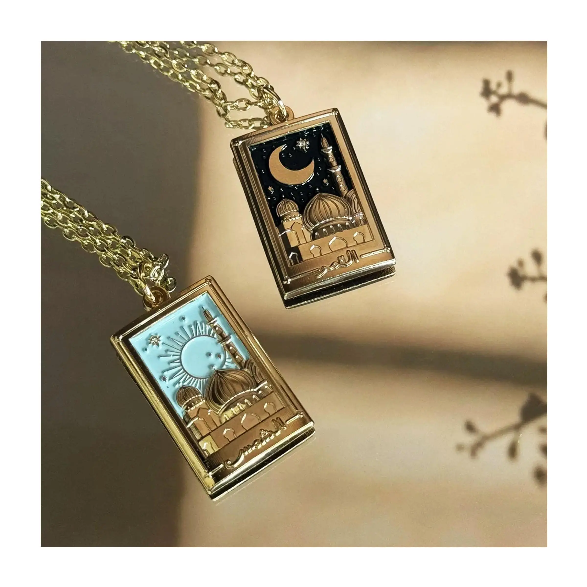 Necklace - As Shams & Al Qamar Sun and Moon Necklaces