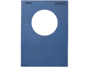 Viper Wall Defender III Dartboard Surround, 1-Inch Thick EVA Foam Wall Protector for 18" & 17.75" Sisal Dartboards, Reversible Blue/Black