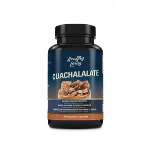 Healthy Living Cuachalalate Capsules x90 - Natural Support for Digestive & Immune Health, Anti-Inflammatory, Antioxidant, Vegan, Non-GMO, 90 Capsules