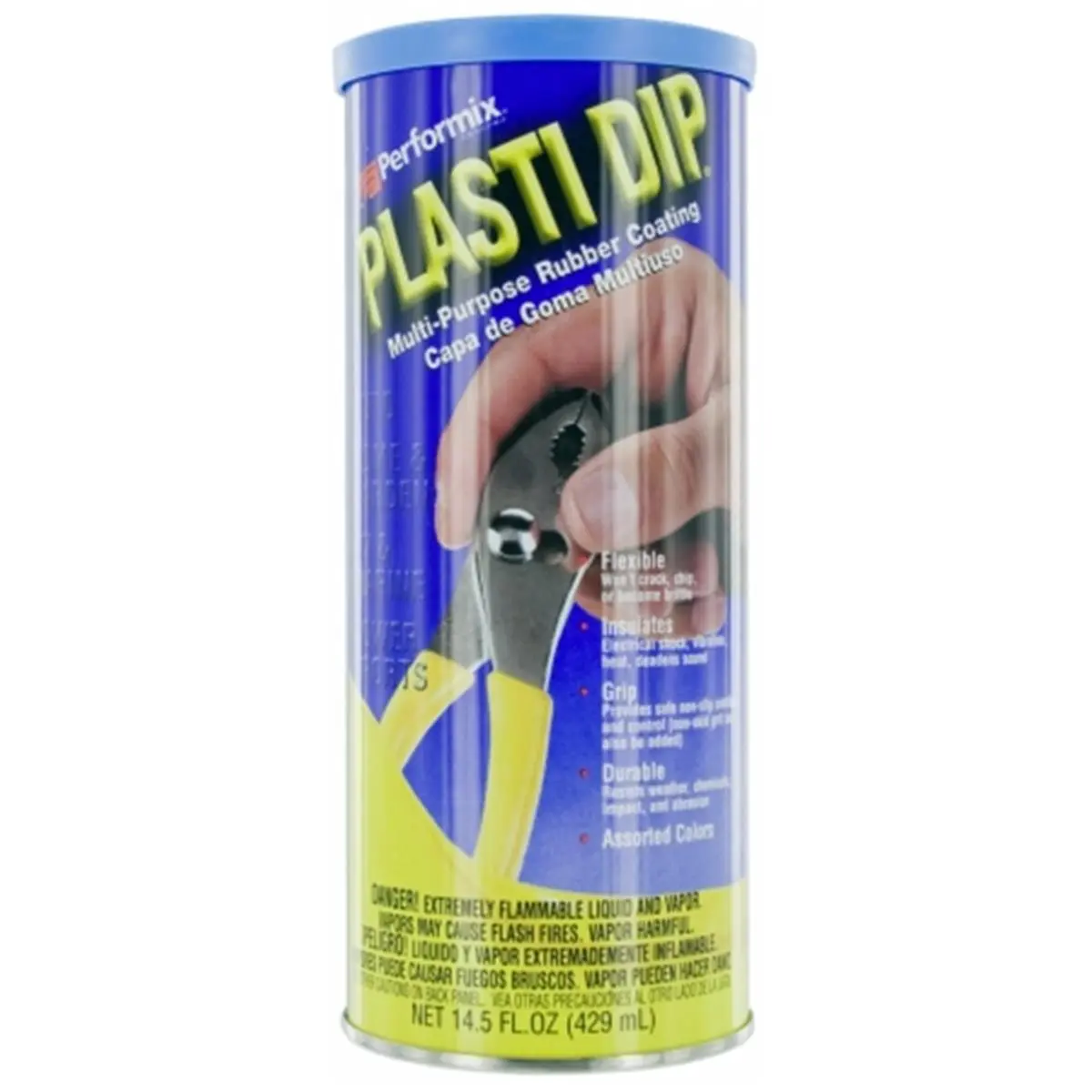 212 MAIN Blue Multipurpose Rubber Coating (11604-06) - 14.5oz Flexible, Insulating Automotive Coating for Car Plastic Polish