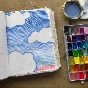 35 Full Pans Handmade Watercolor Paint Set