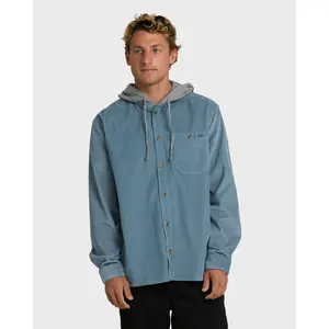 Baja Long Sleeve Shirt - Blue Fog