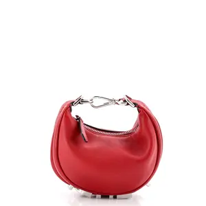 Pre-owned FENDI Leather Shoulder Bags Fendigraphy Bag Nano by Rebag