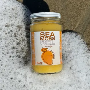 Mako Vitality Sea Moss Gel - Made In USA - Extremely Potent Superfood - GMO Free - Organic - Keto - Vegan - Sugar Free - All Natural Dietary Fitness Supplement - Edible Healthcare