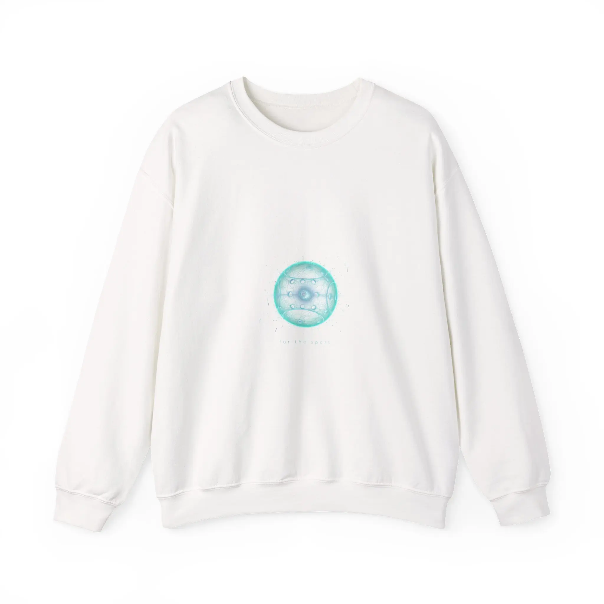 Bioluminescent Jellyfish Crewneck Sweatshirt | neon jelly print, deep-sea aesthetic