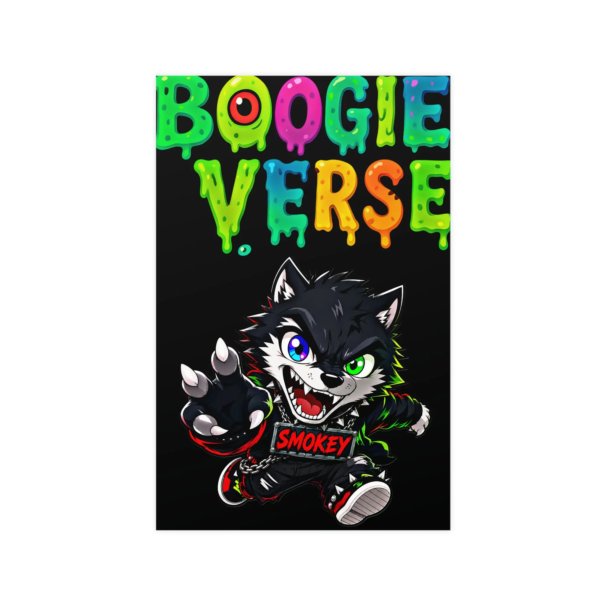 Boogieverse - Twisted Smokey Poster | Matte Poster