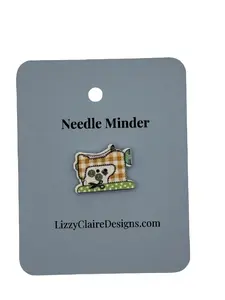 Sewing Machine Needle Minder (Green Base)