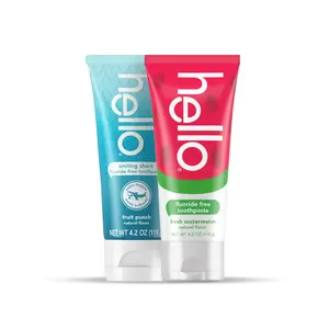 hello kids fluoride-free toothpaste bundle