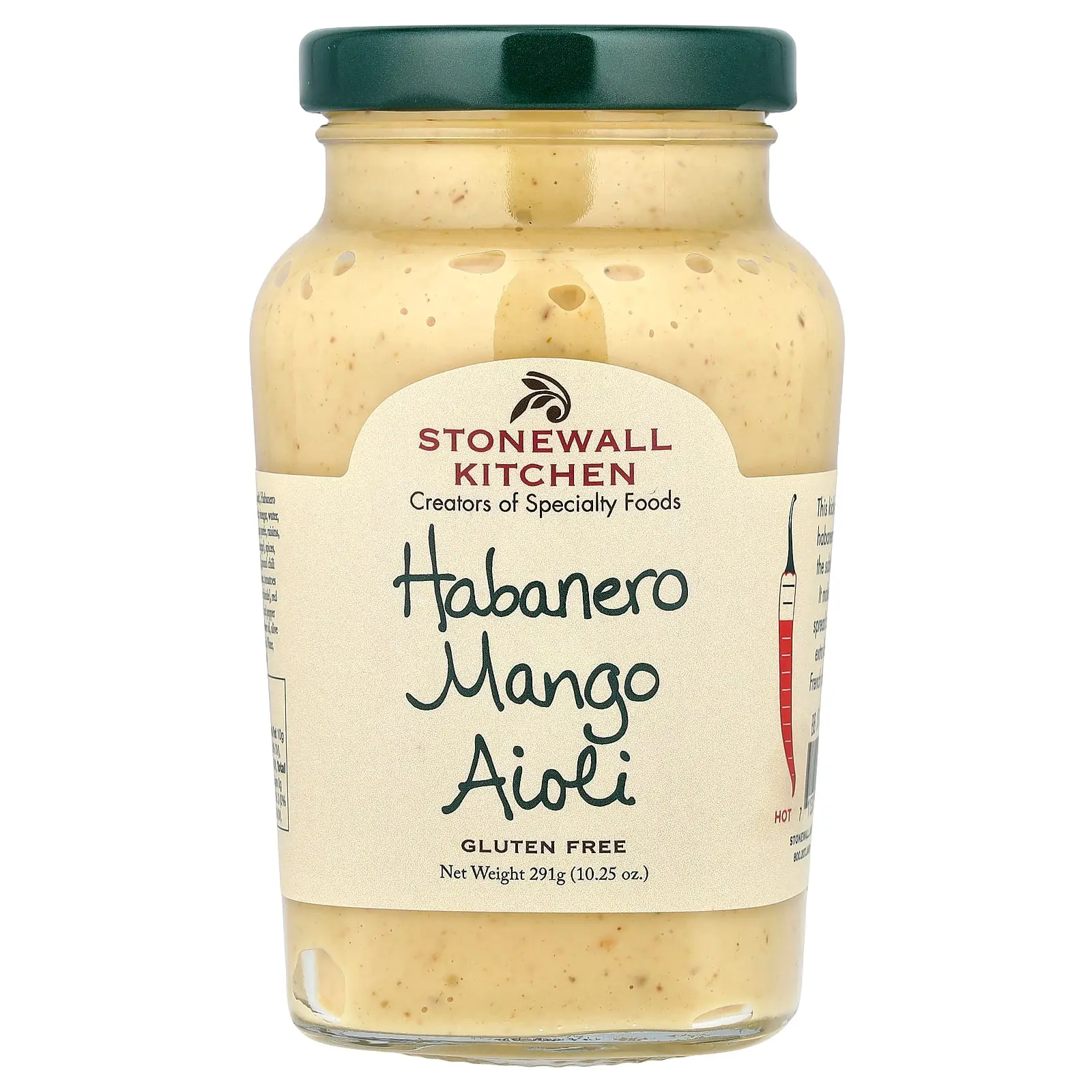 Stonewall Kitchen Habanero Mango Aioli, Hot, 10.25 oz (291 g)