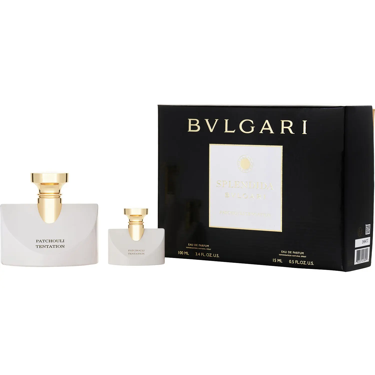 Bvlgari Splendida Patchouli Tentation Set-Eau De Parfum Spray 3.4 Oz & Eau De Parfum Spray 0.5 Oz For Women