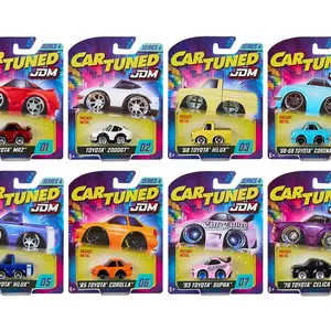 CarTuned 1:64 JDM Tuners Series 4 Assortment set only 8 pz