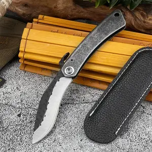 Hot Selling Special Craft Folding Knife, 5cr13mov Blade, 420 Steel Handle, Outdoor Portable Tool, Camping Fishing Utility Wear-Resistant, Survival Tools