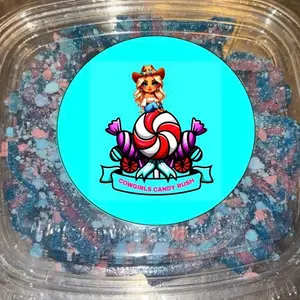 Cotton Candy Sour Belts Crunch - Deliciously Sweet Snack