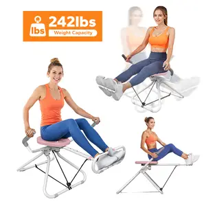 Merach Seated Ab Crunch Trainer, Foldable Core Exercise Equipment for Home Gyms, Comfortable Multi-Functional Waist Twist Exercise Trainer Merach Seated Ab Crunch Trainer, Foldable Core Exercise Equipment for Home Gyms, Comfortable Multi-Functional Waist Twist Exercise Trainer