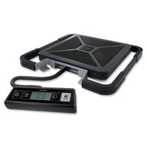 Heavy-Duty Handheld Digital Shipping Scale - 400lb, Portable, USB Cable, AC Adapter, Auto Shut Off, BK-OE, Larger Items