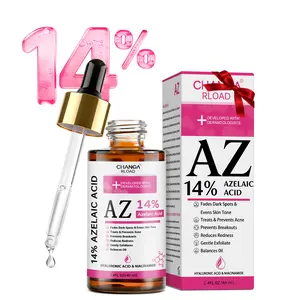 Azelaic Acid Serum - Azelaic Acid 14% for Acne Treatment - Fast Rosacea Skin Care - Redness Relief Face and Boost Skin Radiance with Niacinamide & Vitamin B3, B5 and Hyaluronic Acid, 1 Fl Oz