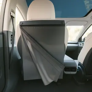 Car Hanging Trash Bags with Self-Sealing Adhesive Strip, Elastic Hanging Cord, 28 Count Large Capacity Leak-Proof and Waterproof for Daily Use, Road Trips, and Outdoor Camping