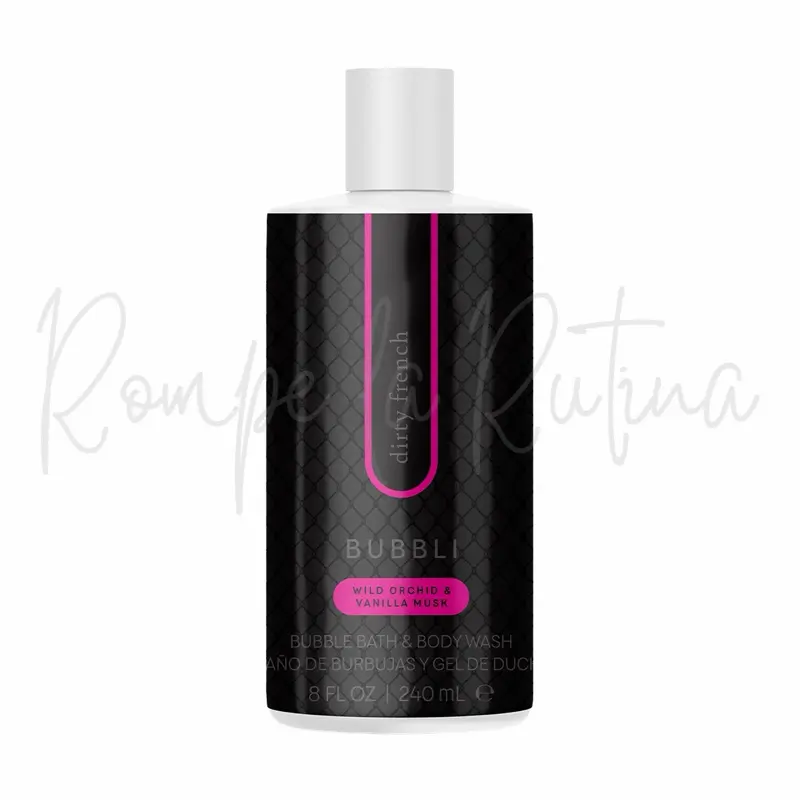 Dirty French Bubbli Shower Gel & Bubble Bath Body Wash