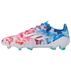 Adidas Adizero F50 Elite FG 'Pink' x BAPE Men's Lightweight High-Performance Football Boots with Bold Camo Design