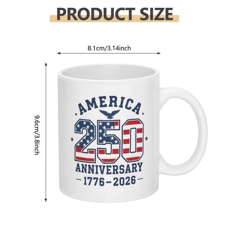 USA Founding 250th Anniversary Commemorative Mug 11oz-15oz—The Perfect Father's Day Gift