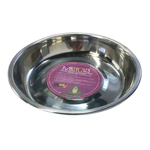 Messy Cat Stainless Saucer 1.75 cups