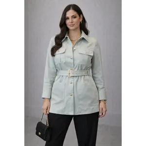 Lupita Belted Utility Jacket