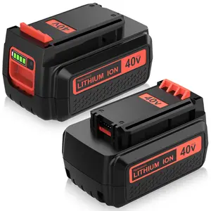 40V 3600MAh Battery  Replacement for Black & Decker – Fits LBX2040, LBXR36, LST540, LBX1540 & String Trimmers