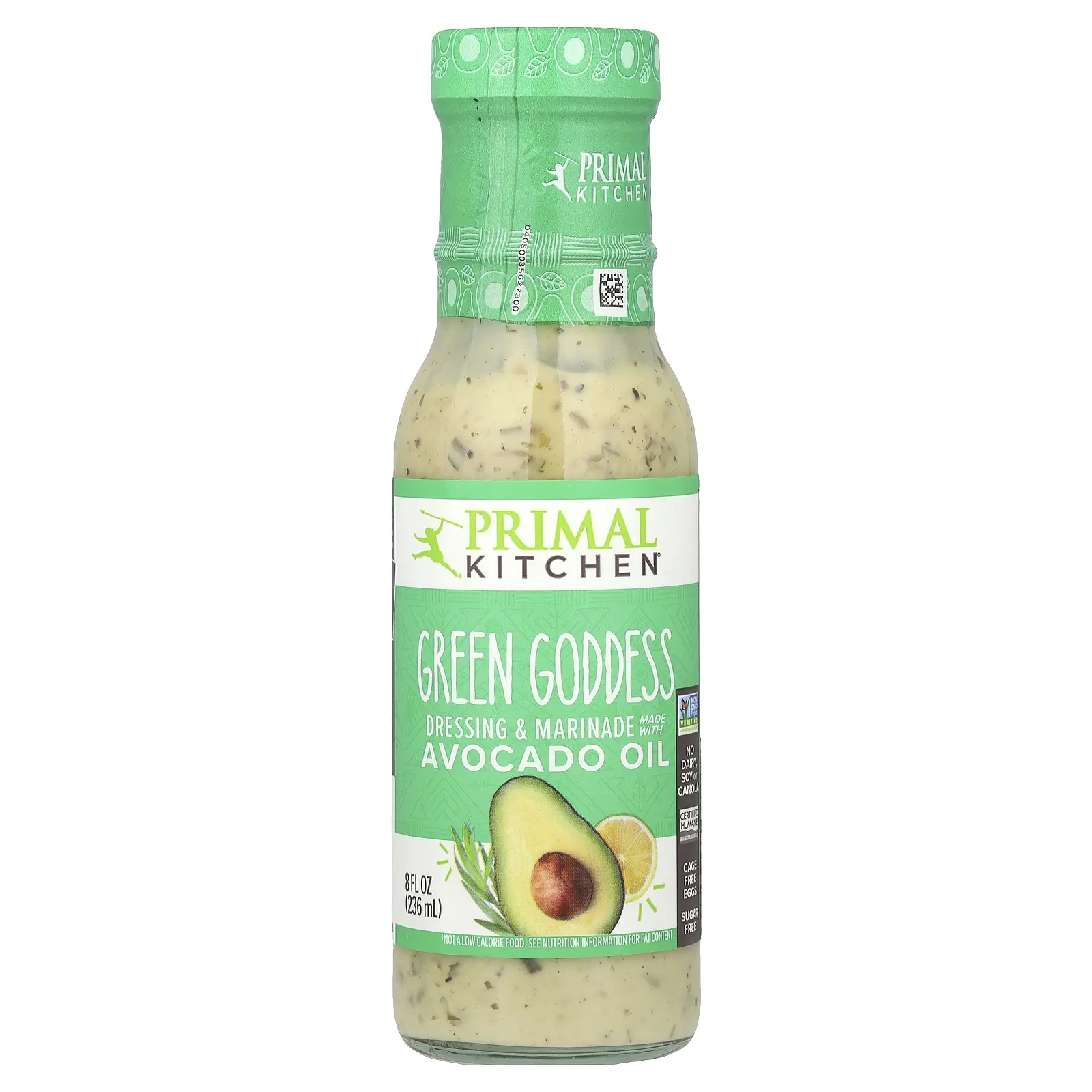 Primal Kitchen Dressing & Marinade Made With Avocado Oil, Green Goddess, 8 fl oz (236 ml)