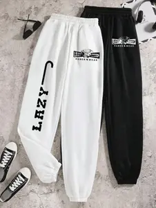 L@zy J R@nch Willow Cattle Headquarters Sweatpants, Western Style Graphic Jogger Pants For Men Women, Unisex Streetwear Joggers, Casual Pants, All Seasons