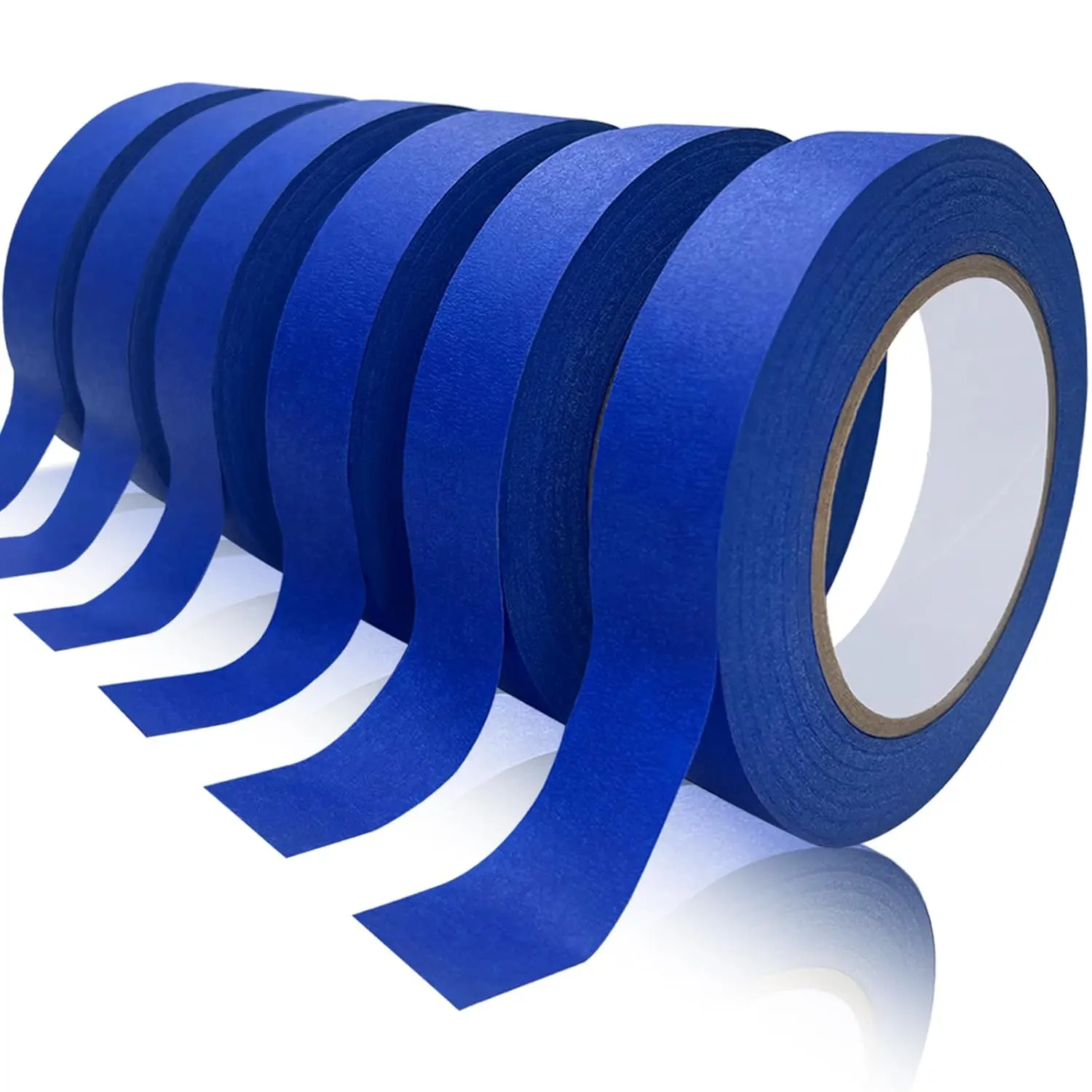 Painters Tape 6 Rolls, 0.94inch x 60.1yds, General Purpose Blue Masking Tape, Multi-Surface Painter's Tape for Wall Painting, DIY Crafts Arts, Labeling, Building, Removes Easily, No