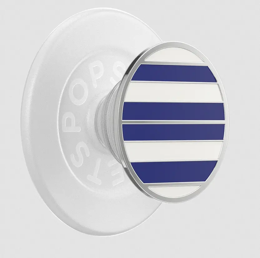 popsockets Enamel Nautical Stripe  MagSafe PopGrip