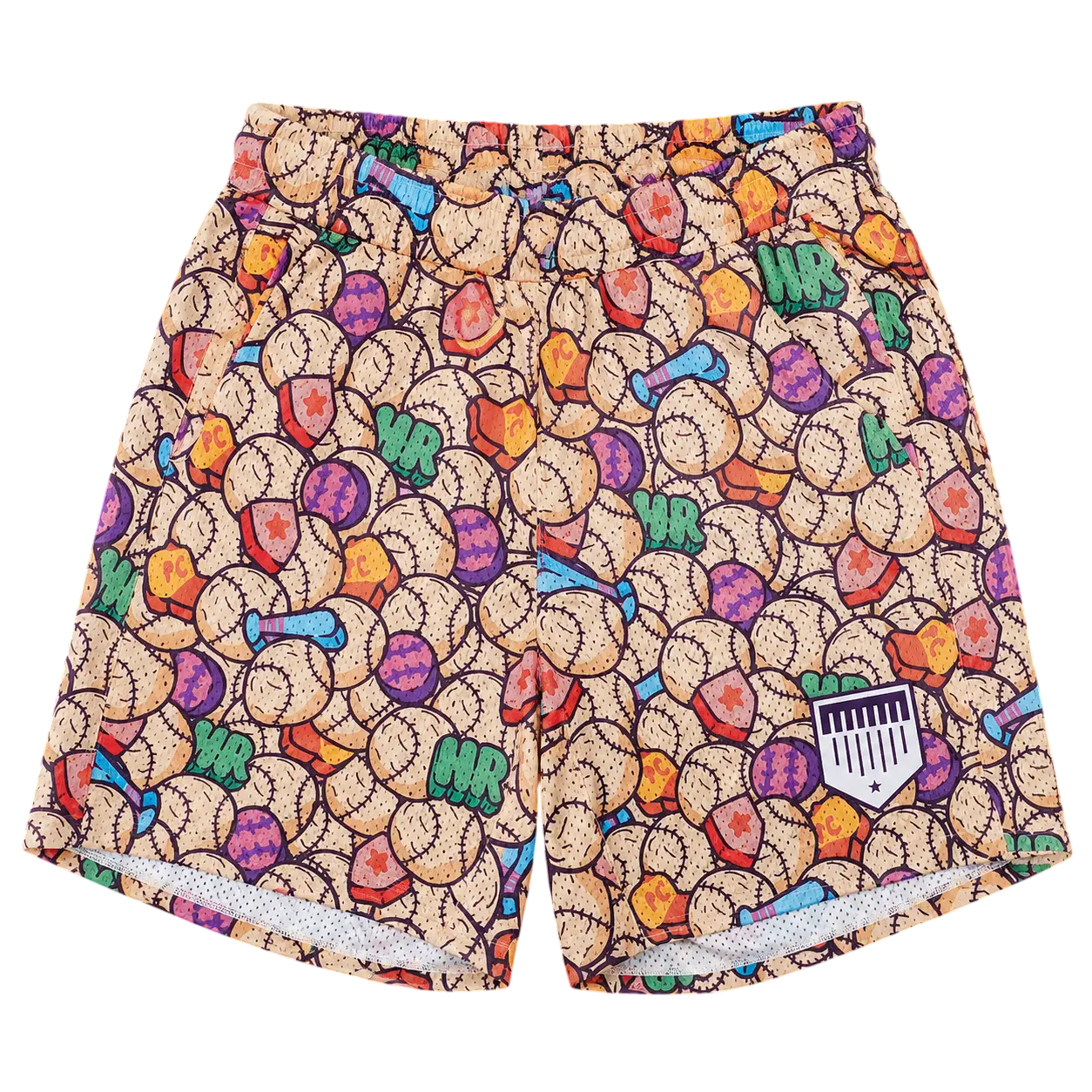 Plate Crate - Cereal Youth Tee & Youth Mesh Shorts Set | Summer Athletic Baseball Outfit for Youth & Adults