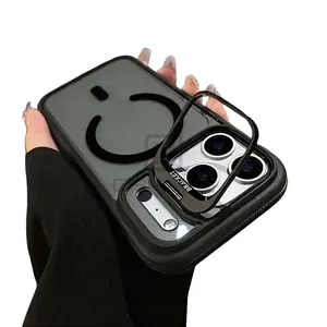 Color-blocking Magnetic Phone Case for iPhone 17 16 16E 15 14 13 12 11 Pro Max Plus X/XS XSMax Case,Compatible with MagSafe,Not Yellowing Military-Grade Drop Protection Shockproof Crystal Clear Phone Cases for iPhone 17 Pro