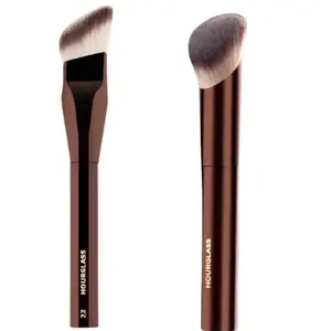 Hourglass Ambient Soft Glow Angled Foundation Brush Cream Liquid Blush Makeup Face Tool