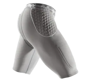 McDavid HEX Girdle/2-Pocket -  features HEX hip pad protection and provides compression technology that supports large core muscles, helping reduce pulls and fatigue for ultimate confidence in motion